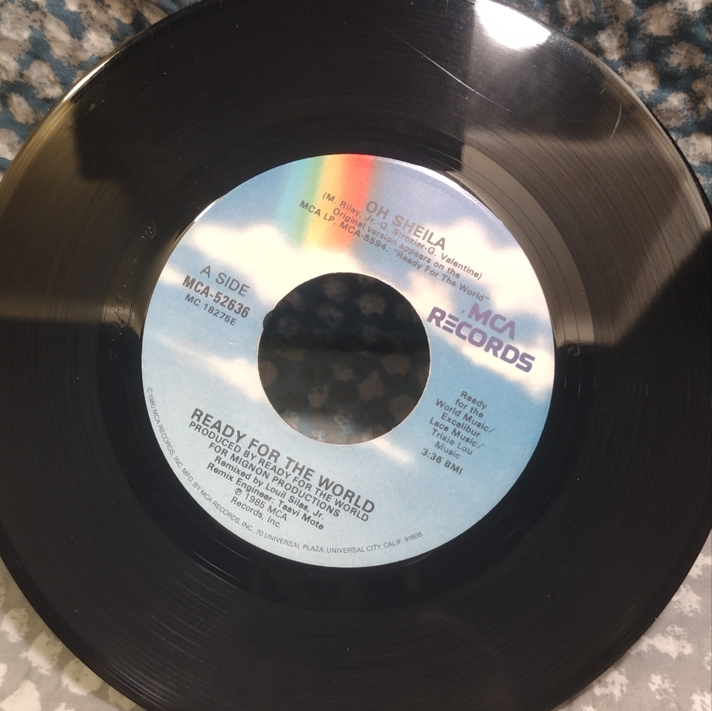 Ready For The World 45 rpm vinyl - Picture 3 of 3